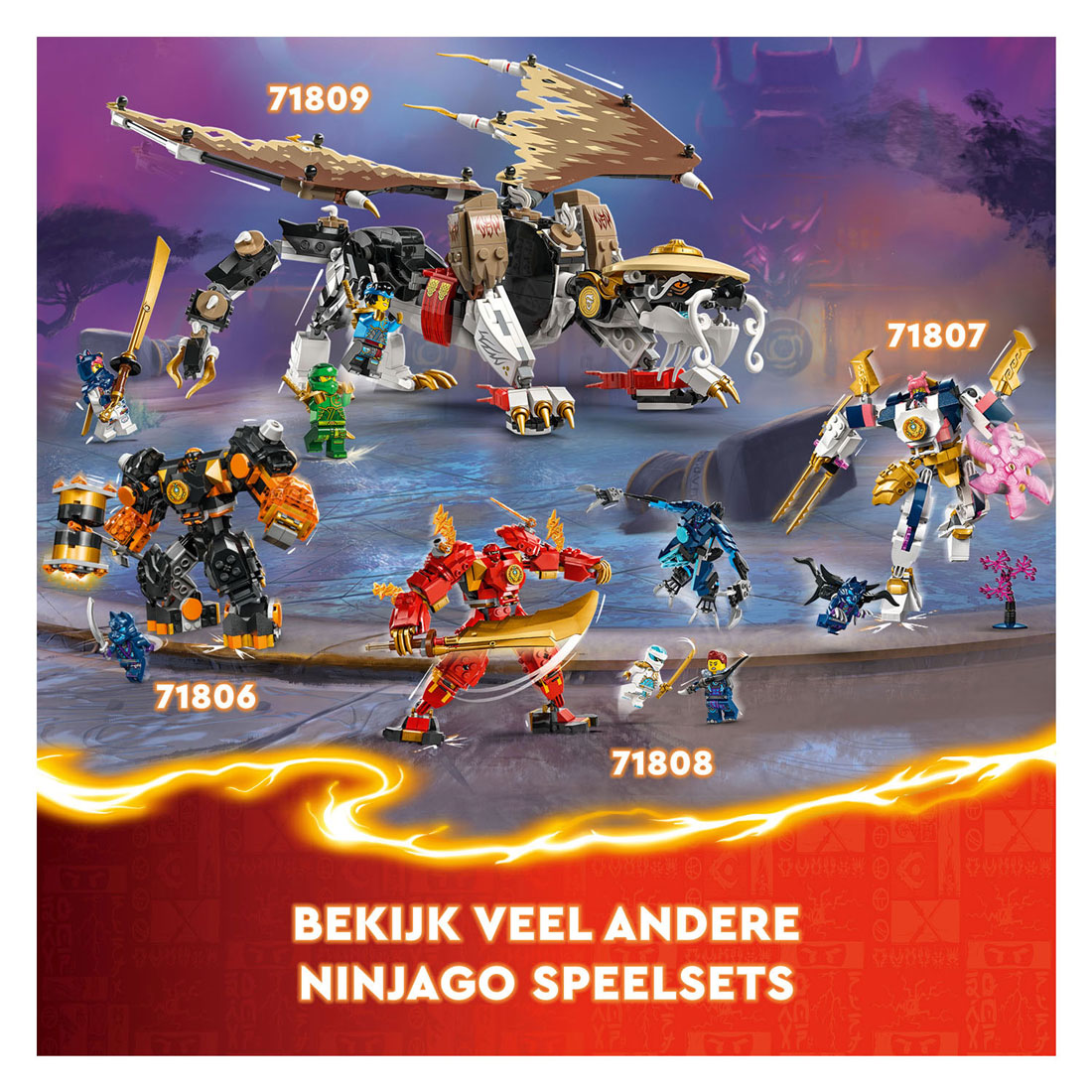 LEGO Ninjago 71809 Egalt de Meesterdraak