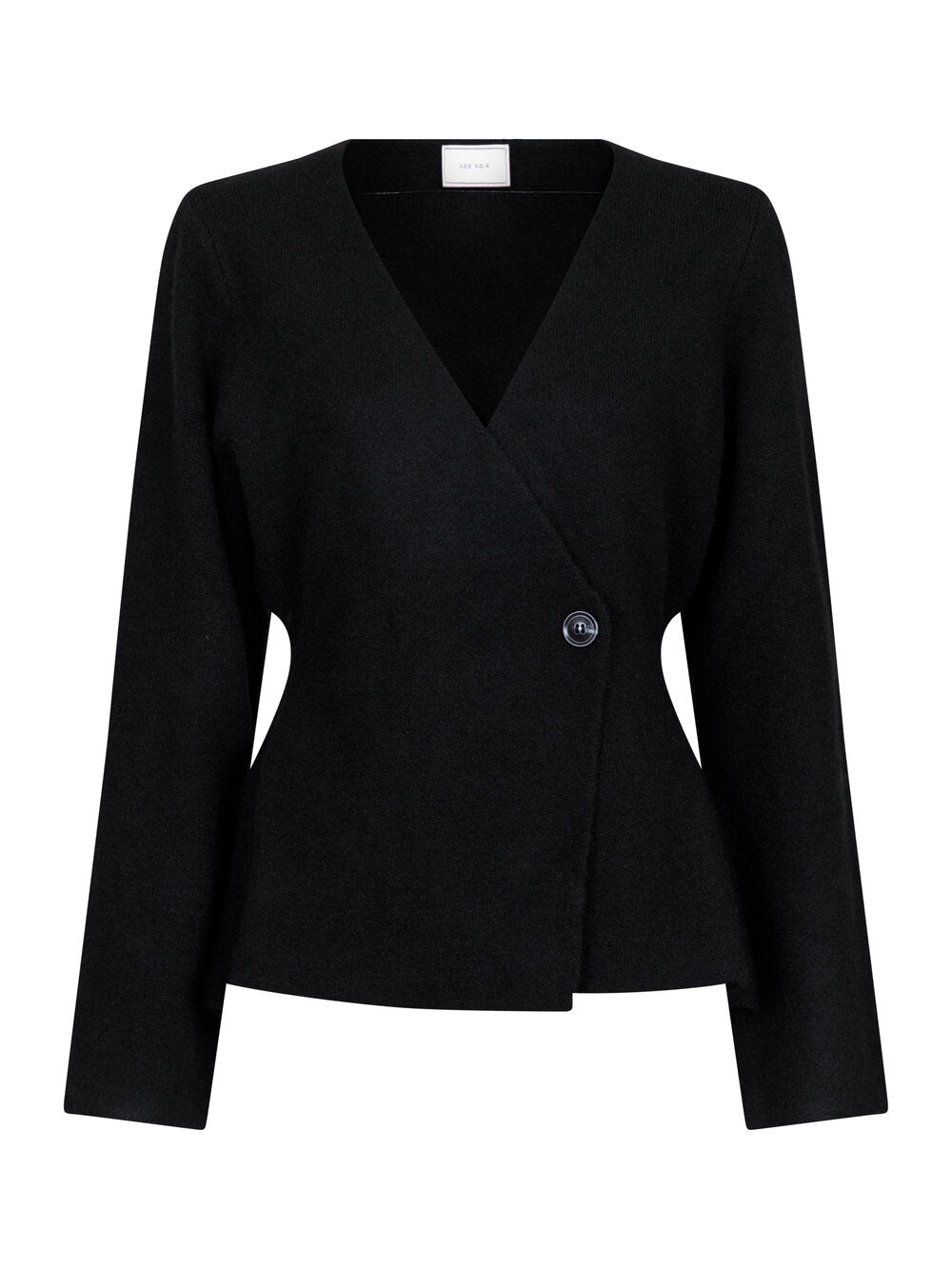 Neo Noir  Marie Louise strikket Cardigan - sort