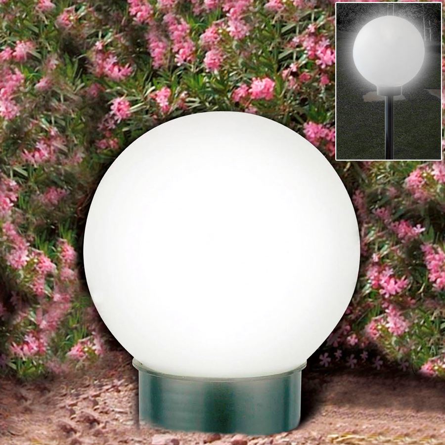 LED-Solar-Kugelleuchte 20cm