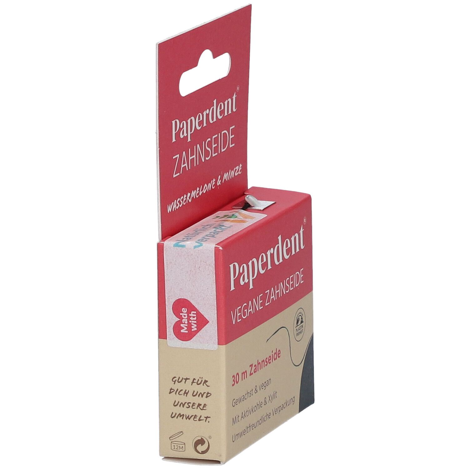 Paperdent® Zahnseide vegan Wassermelone Minze
