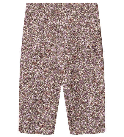 Wheat Sweatpants - Eline - Lilac Flowers
