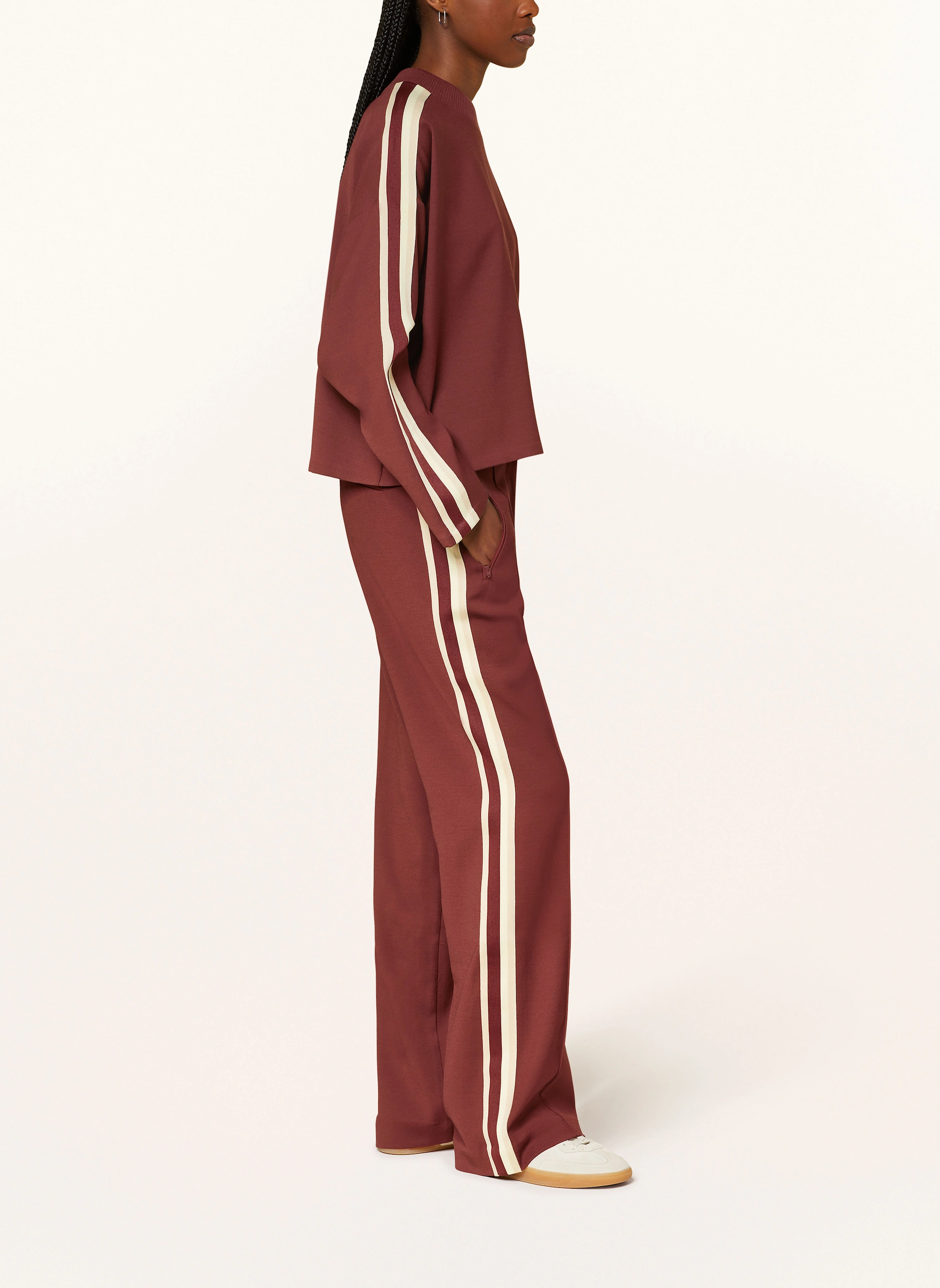 ba&sh Marlenehose SODA mit Galonstreifen