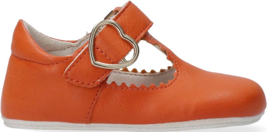 Ton & Ton Charlotta Babyschoenen Babyslofjes Meisjes Oranje