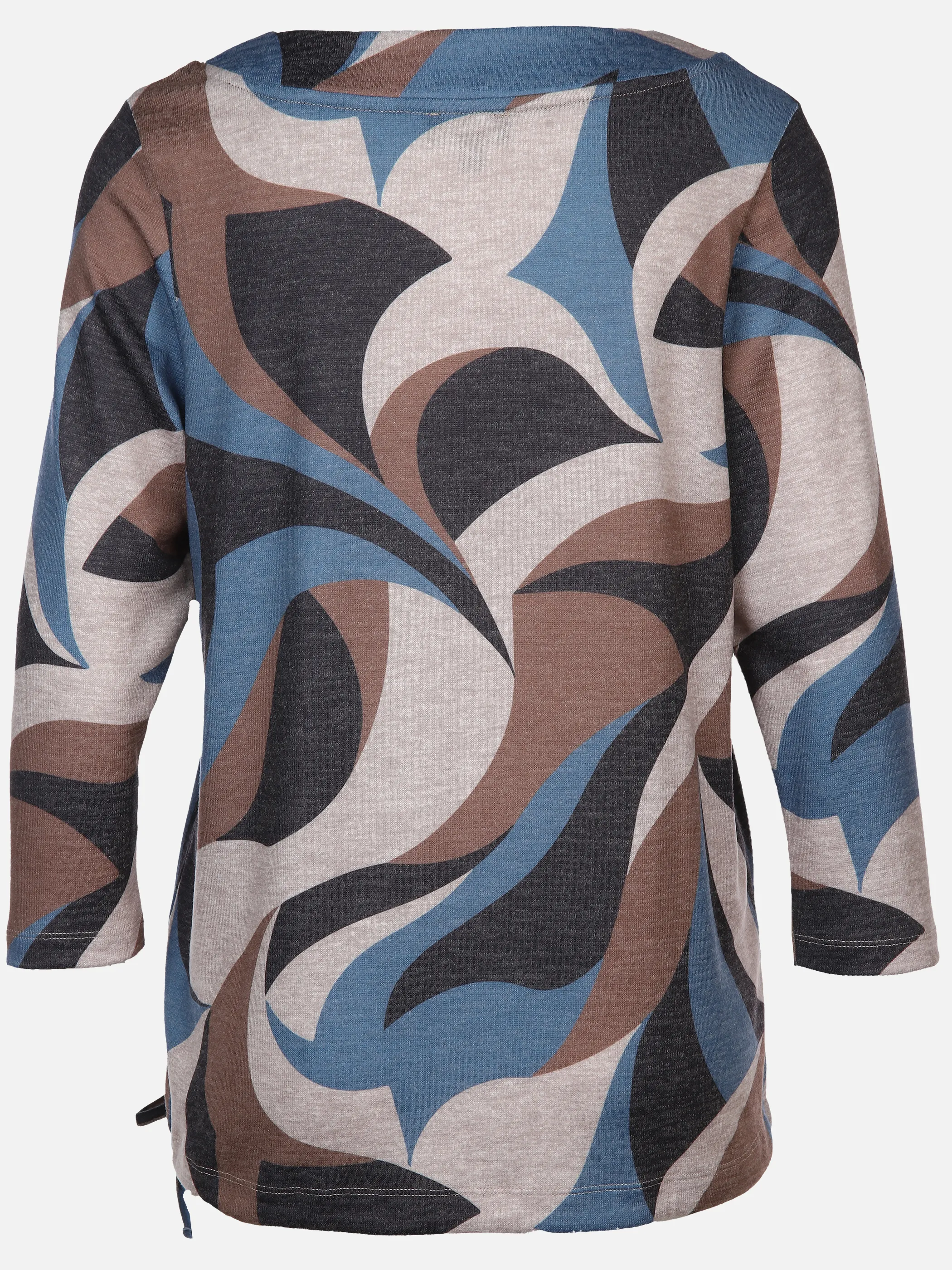 Damen Flauschshirt mit 3/4 Arm