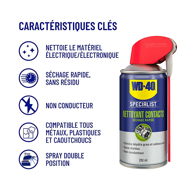 Nettoyant Contacts WD-40 Specialist 250 ml