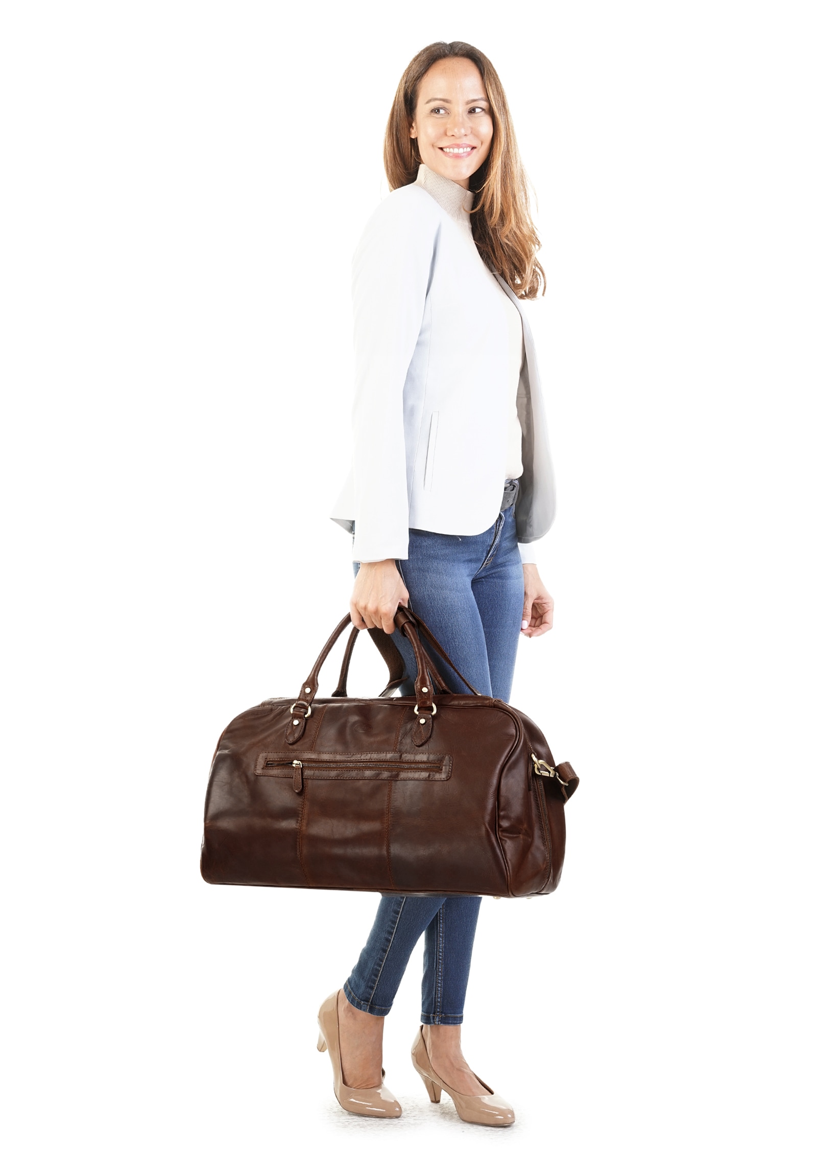 Piké Reisetasche echt Leder