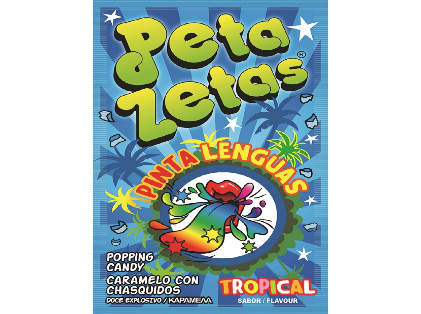 DROPS PETA ZETAS SORTIDO PINTA LÍNGUAS 7G