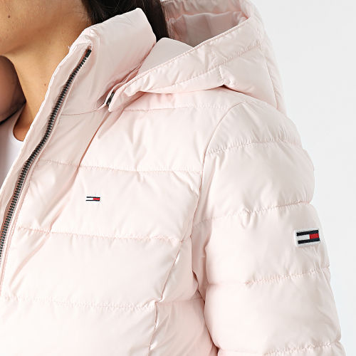 Doudoune Capuche Femme Basic 3741 Rose