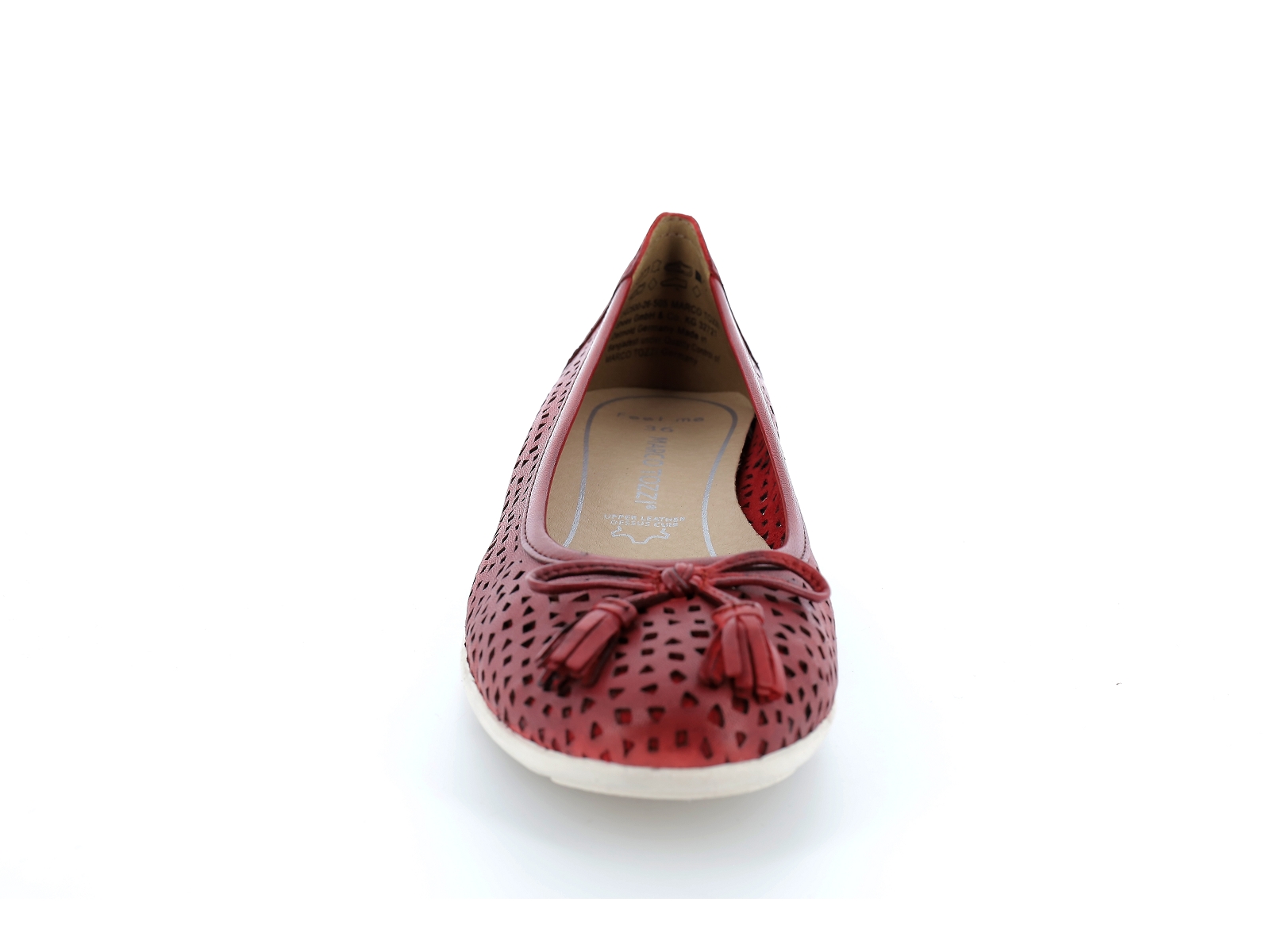 Marco tozzi-22500 Cuir Rouge