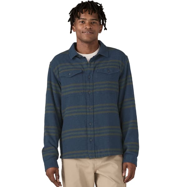 Chemise PATAGONIA M'S FJORD FLANNEL SHIRT TREELINED: SMOLDER BLUE
