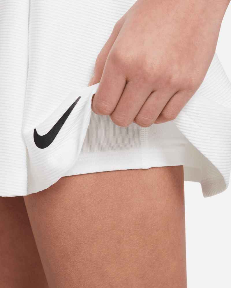 Jupe de tennis Nike NikeCourt Blanc pour enfant