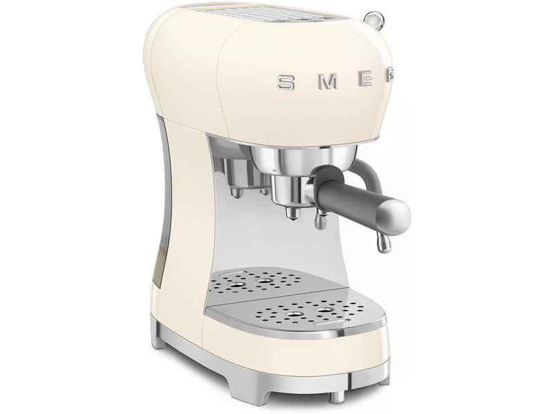 SMEG Siebträgermaschine 50's Style ECF02CREU Crème Espresso Kaffeemaschine