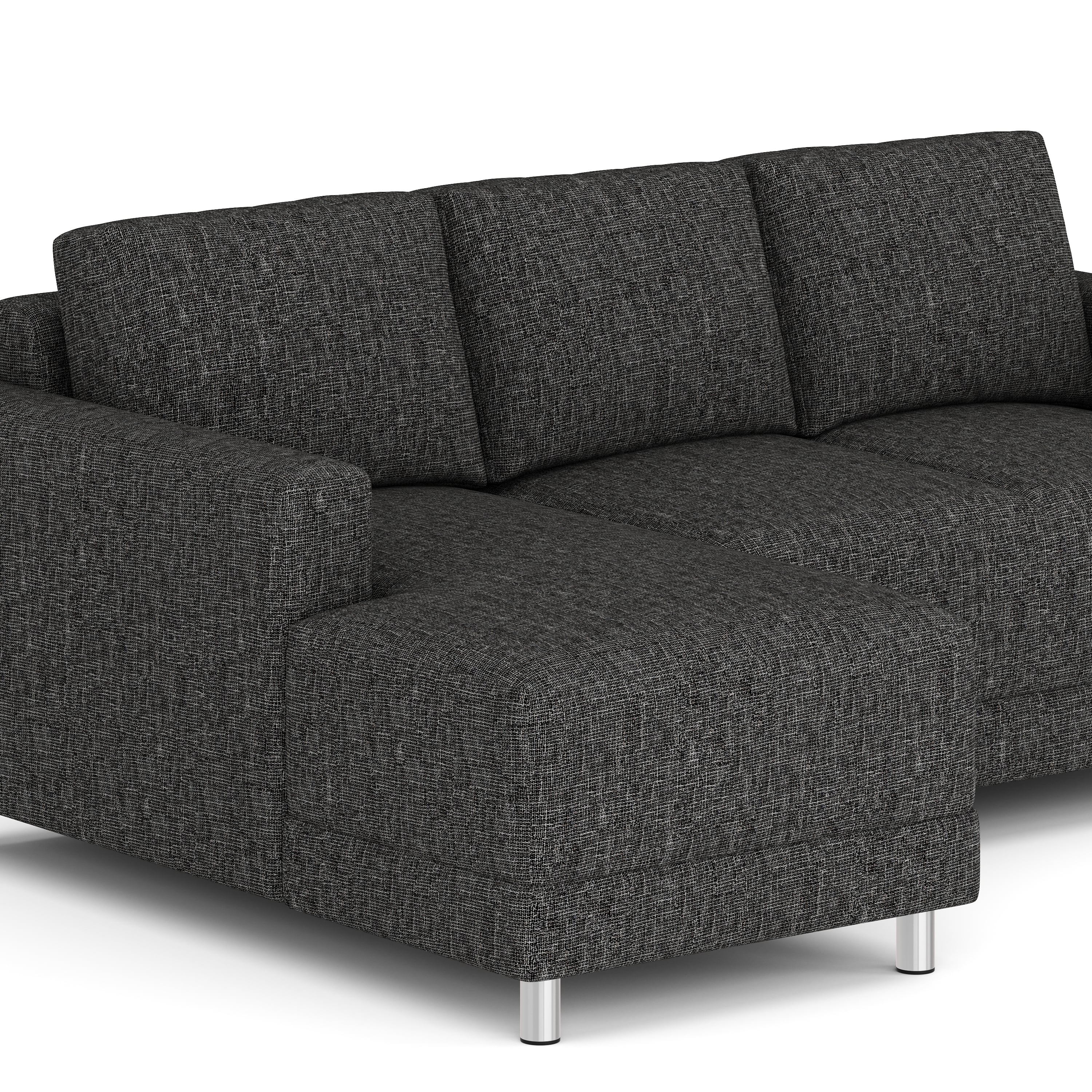 Ecksofa ERIN links anthrazit