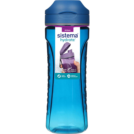 Sistema Tritan Swift drikkeflaske (600ml) - flere varianter - assorteret