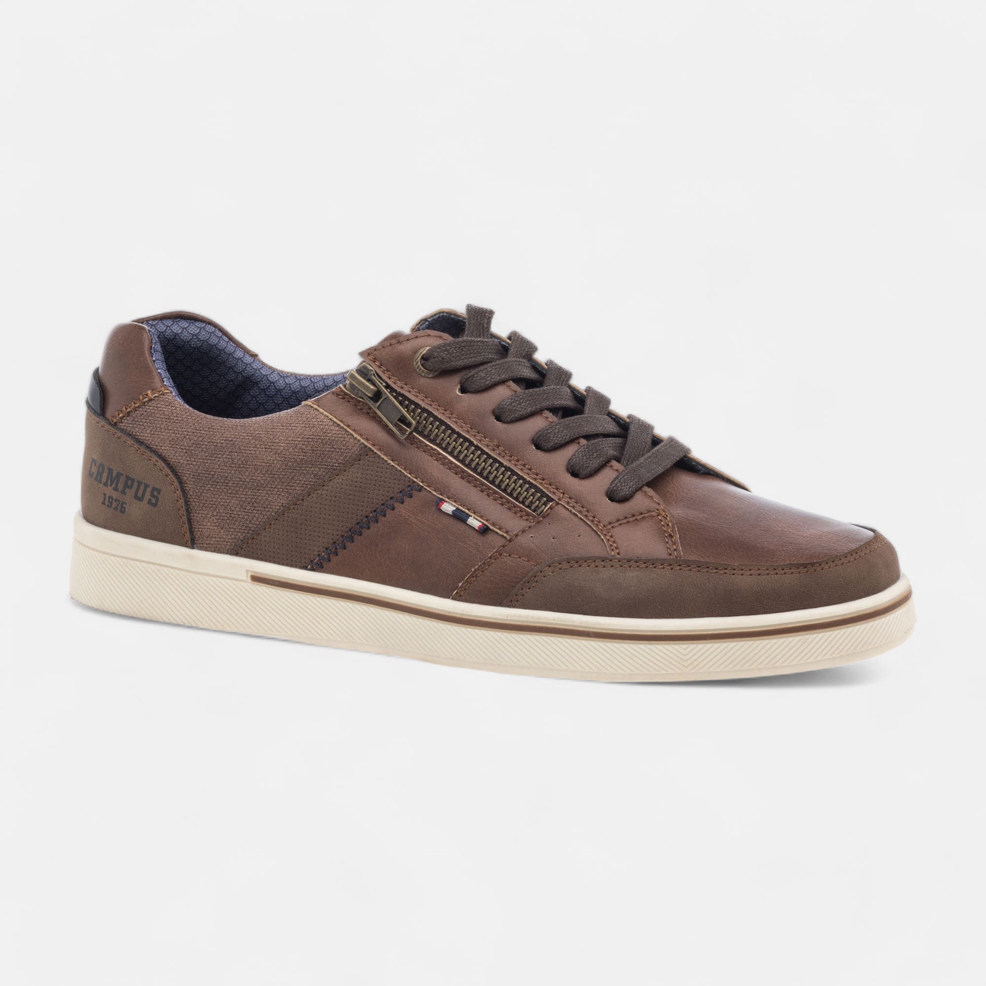Baskets basses Homme cognac