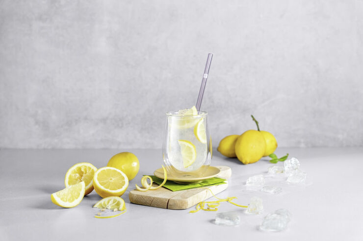 Zwilling Sorrento Sugerør i glas, farvet Multi