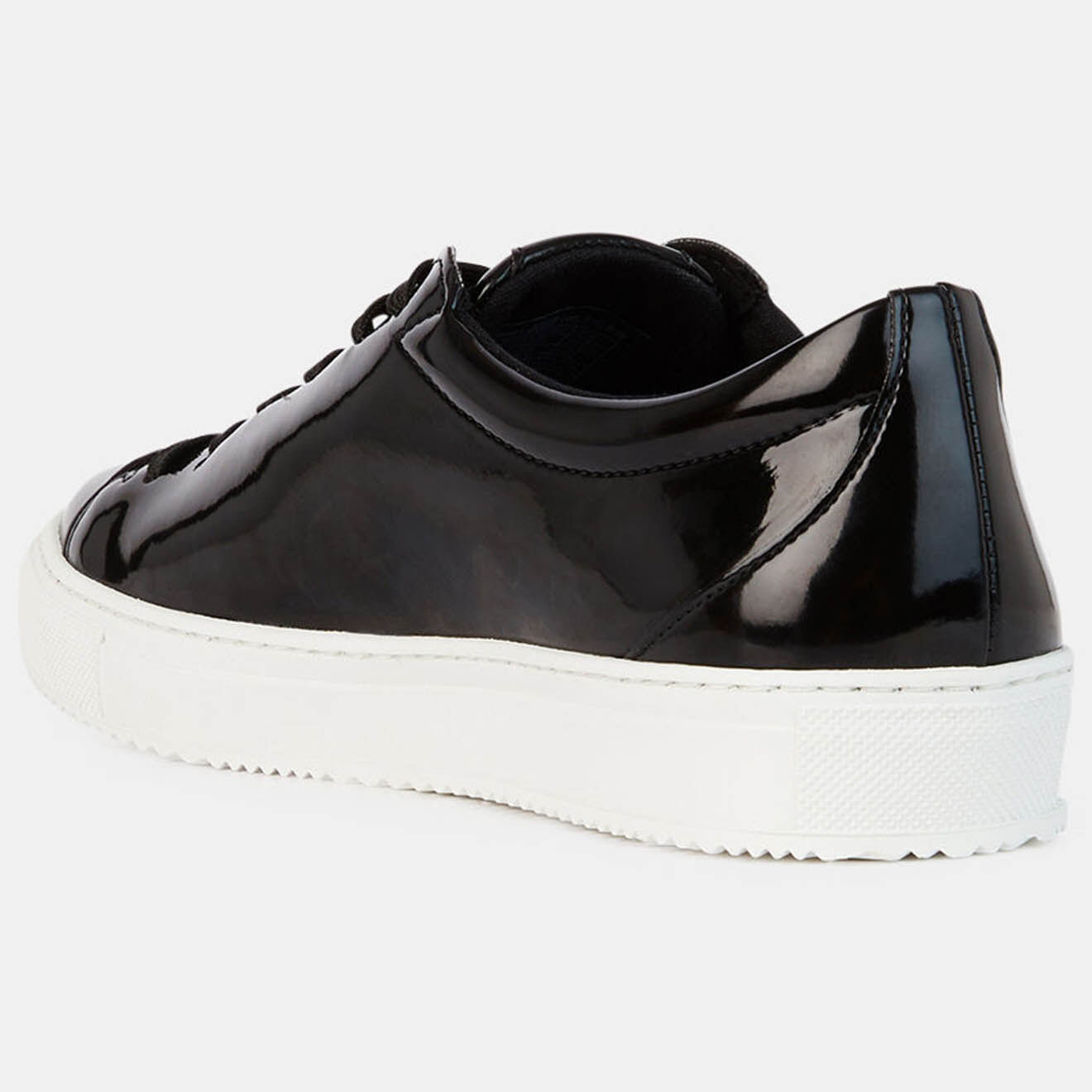 Tommy Hilfiger Baskets vernies Zéro Waste noires