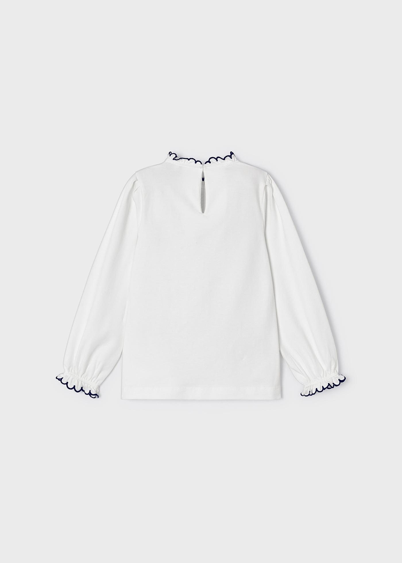 Blusa bordada Better Cotton para meninas