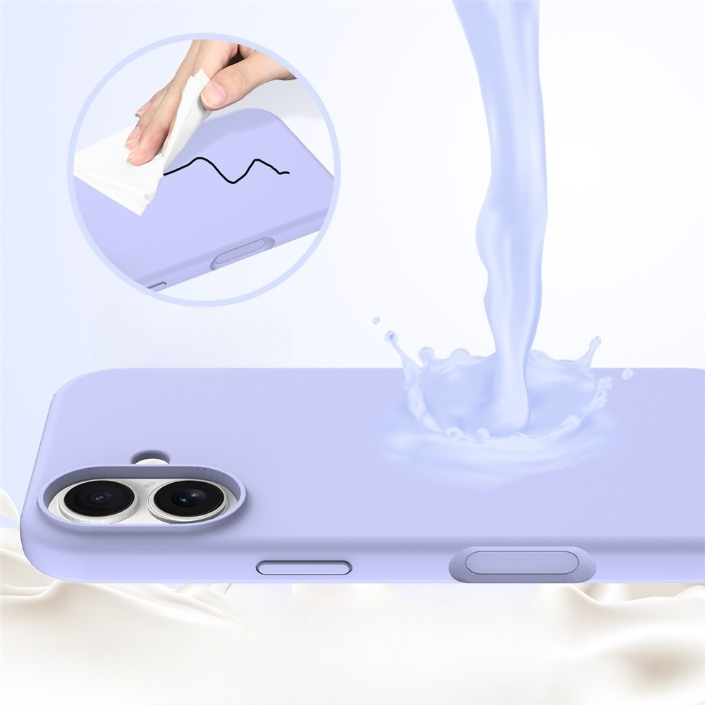 iPhone 17 Silikon Case Hülle - Lila