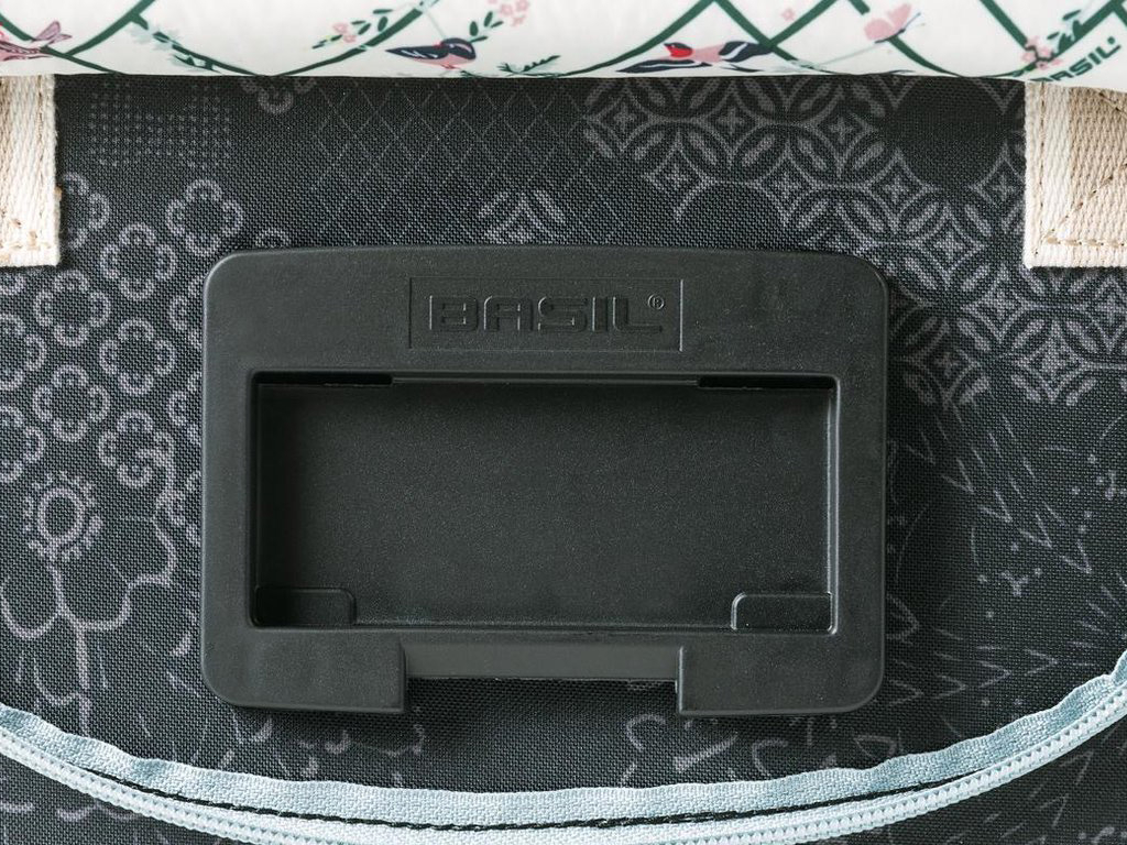 Basil Bohème City stuurtas - Charcoal
