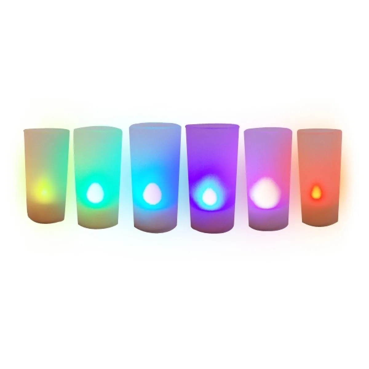 Totalcadeau Bougie Polychrome à LED