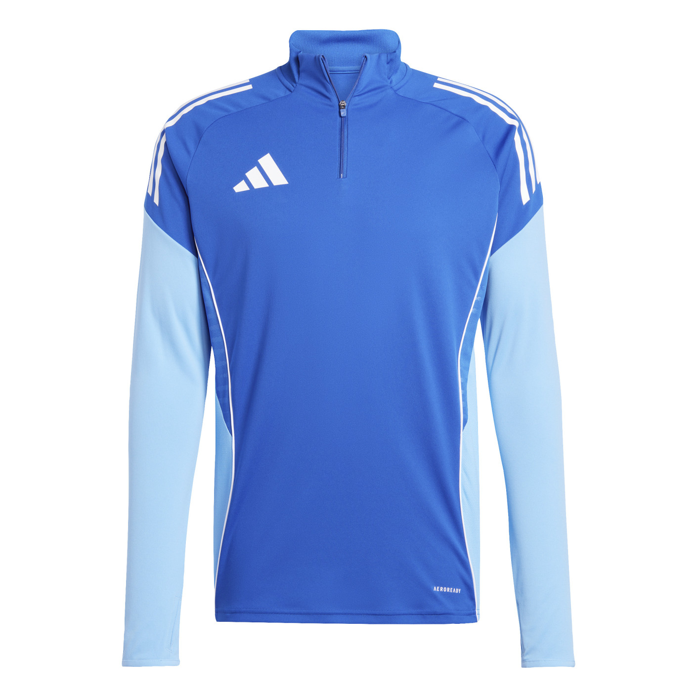 Adidas Tiro 25 Competition Trainingstrui 1/4-Zip Blauw Lichtblauw Wit
