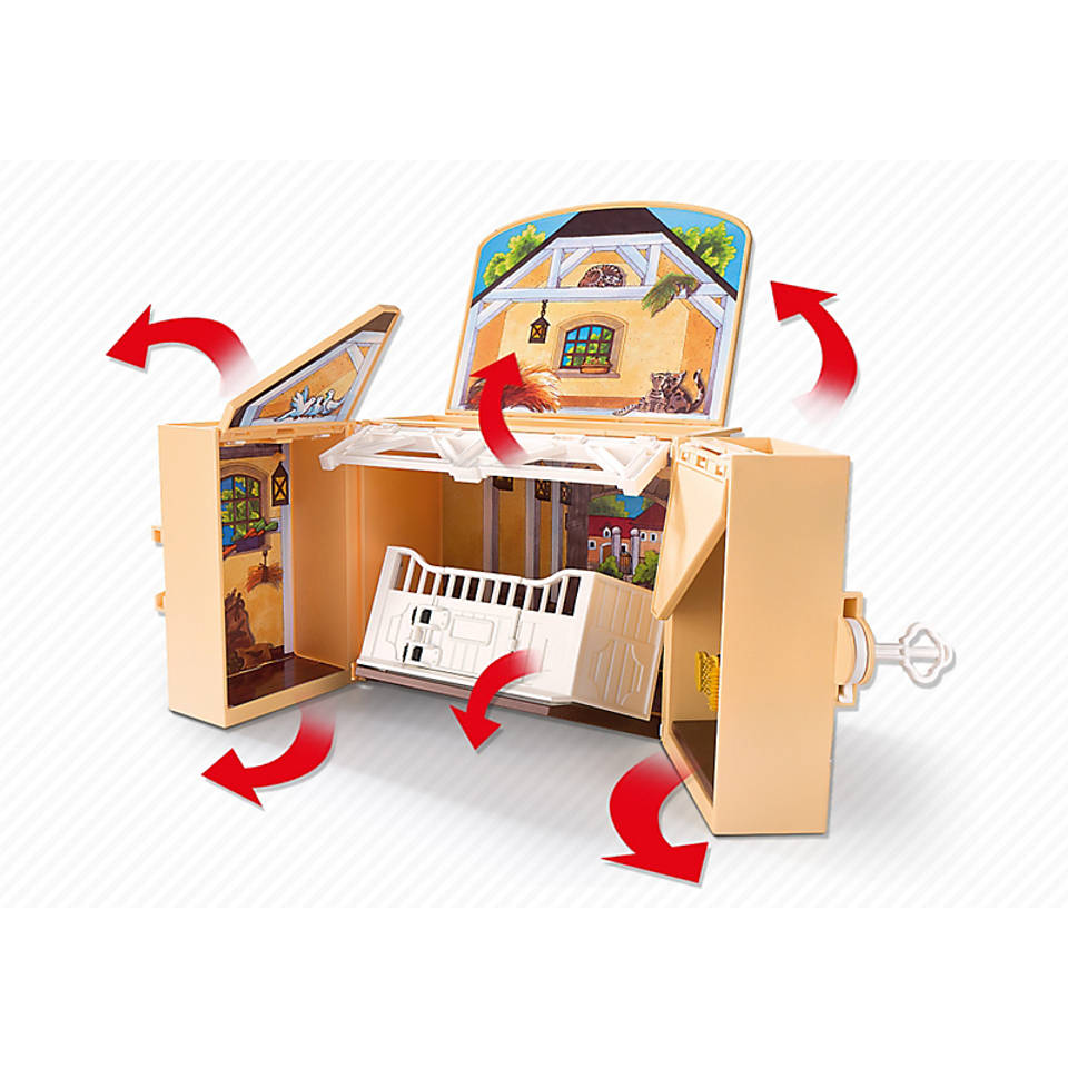 PLAYMOBIL Country speelbox paardenstal 5418