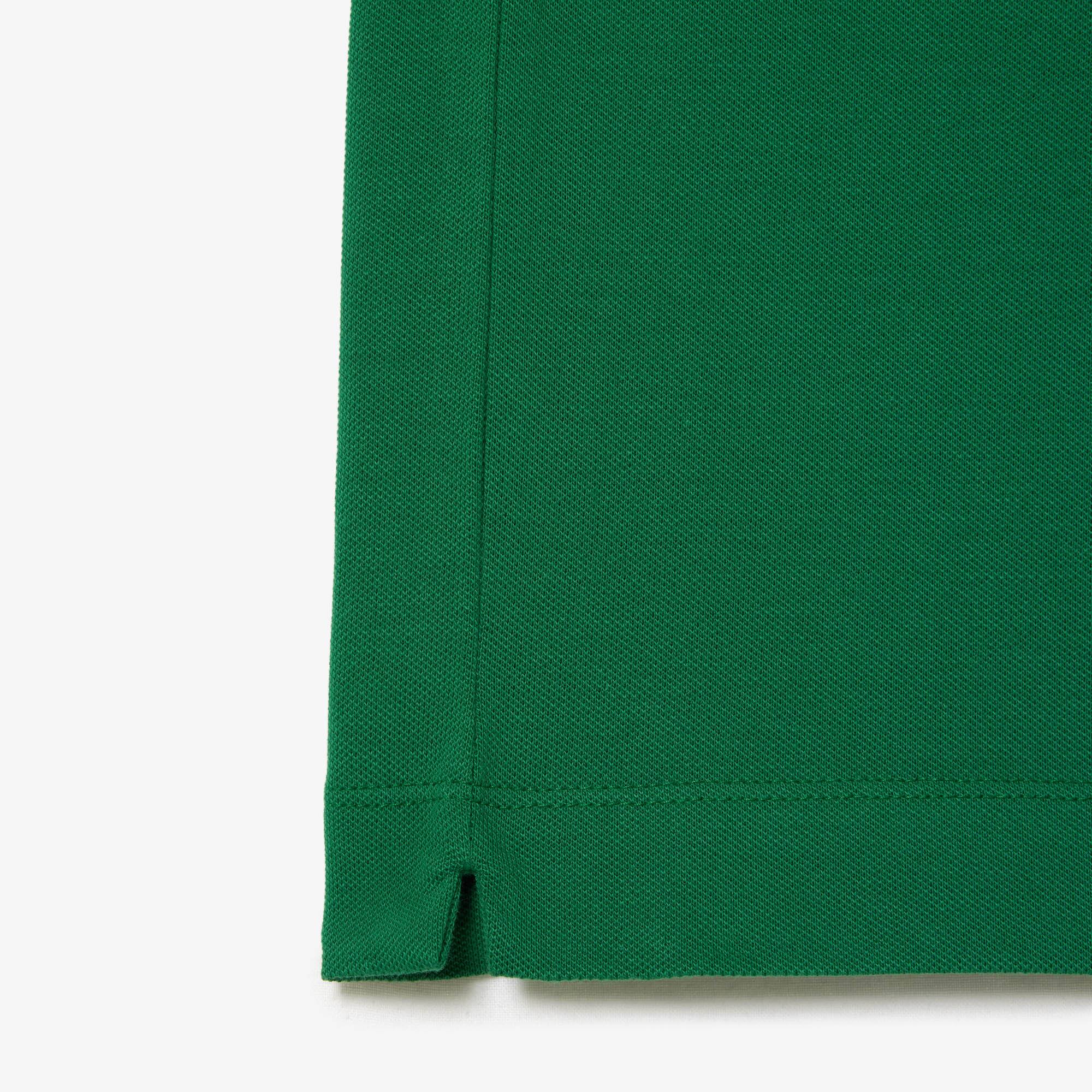 Smart Paris Stretch Cotton Piqué Poloshirt Kurze Ärmel - Grün - Lacoste - Herren