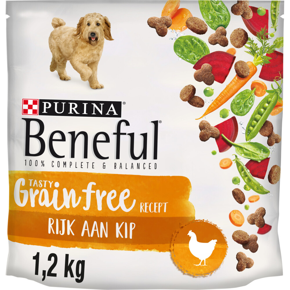 Beneful Graanvrij Hondenvoer Kip - Groenten1,2 kg