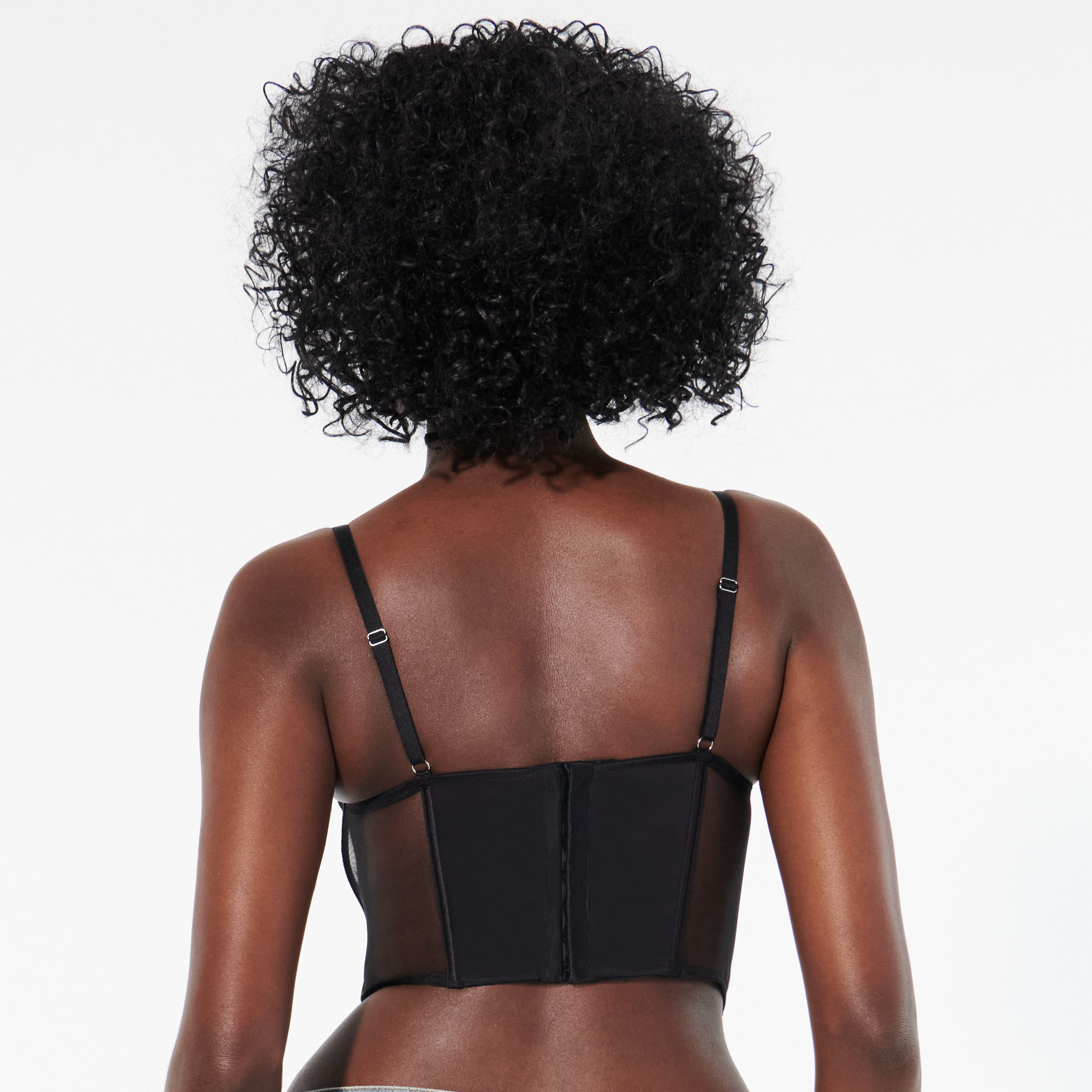 Bustier en satin