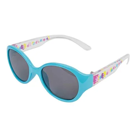 bb Klostermann Sonnenbrille blau transparent mit Blumen