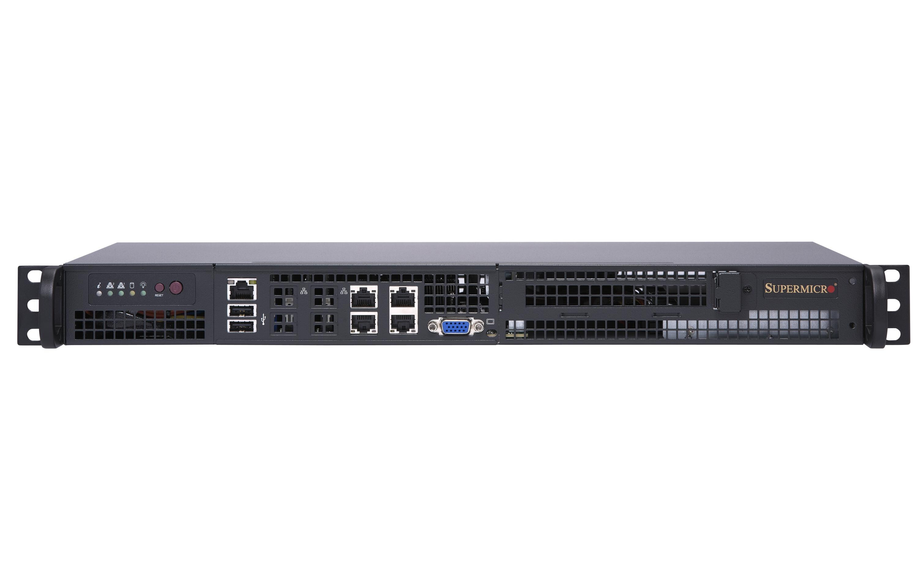 Barebone 5019A-FTN4<br>Server-Barebone, 1 HE, 2x 3.5