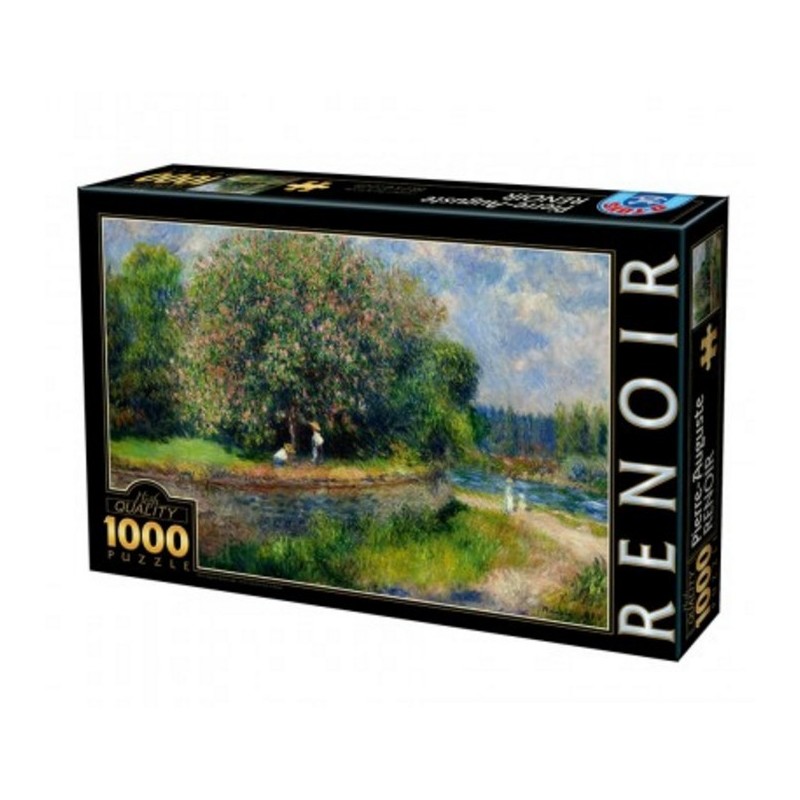 Puzzle 1000 pièces - Le marronnier en fleurs