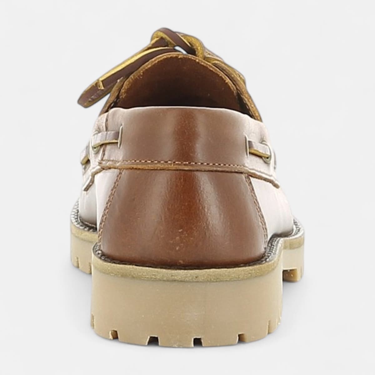 Mocassins Femme en cuir marron