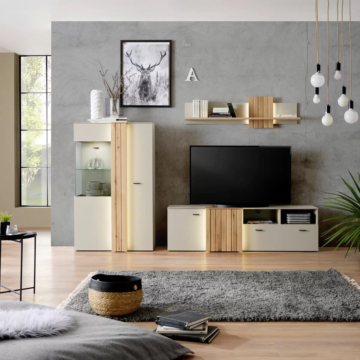 TV Möbel Santana Grau