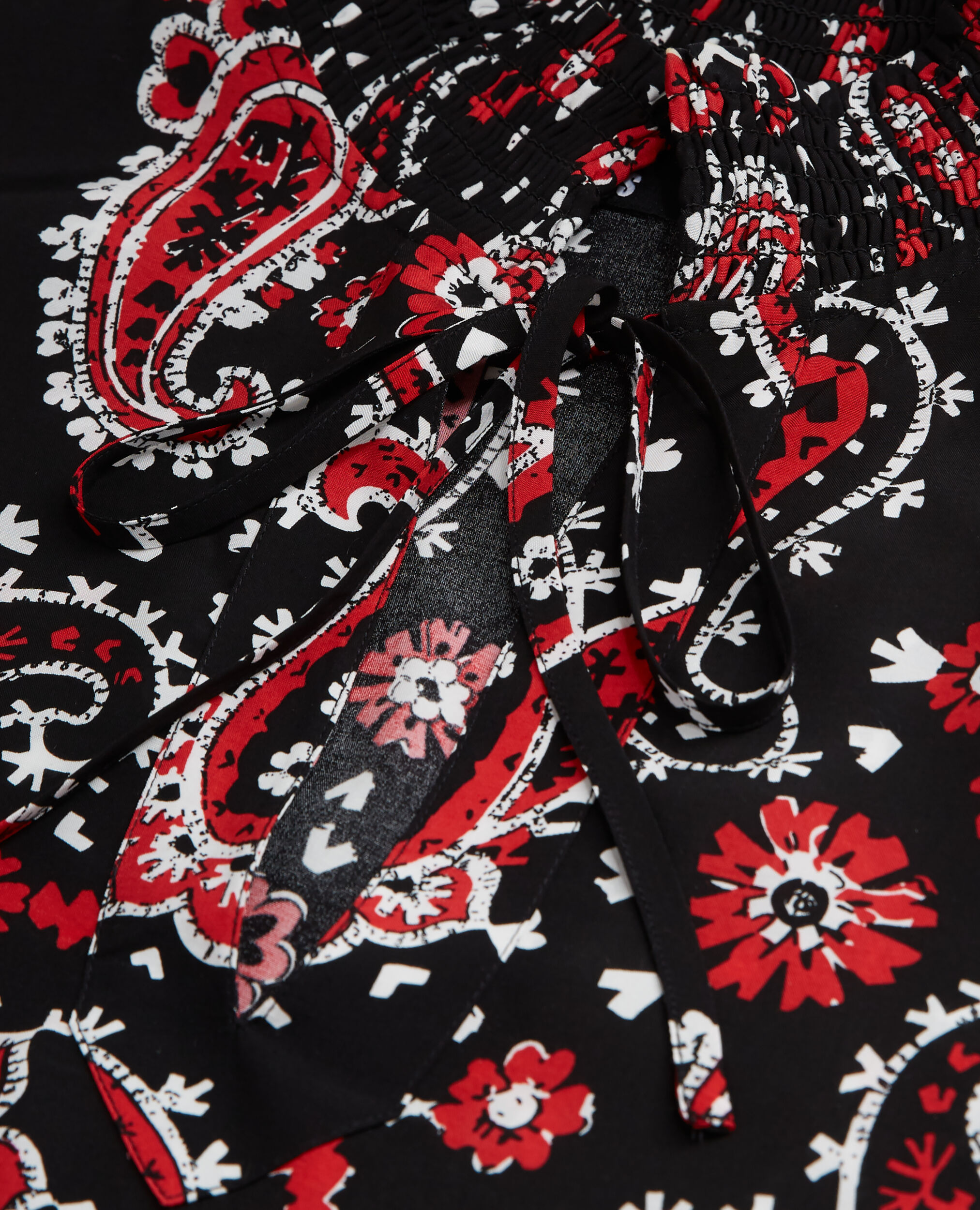 Robe courte imprimée