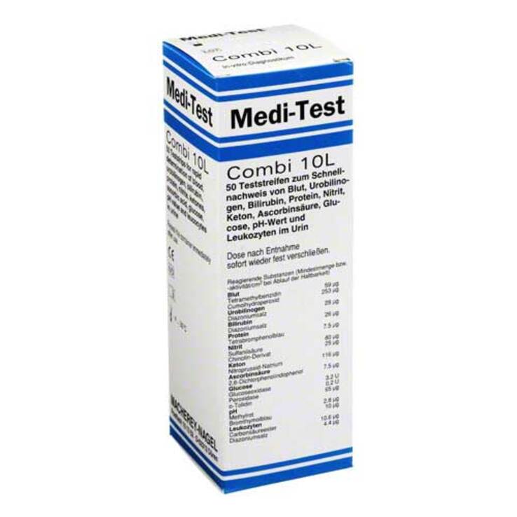 Medi Test Combi 10 L Teststr, 50 St