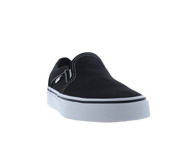 Vans Asher Slip On Canvas Trainers Womens