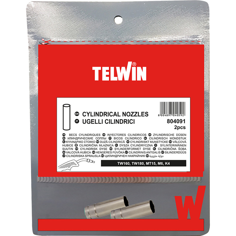 Telwin conisch gasmondstuk Cilindrisch