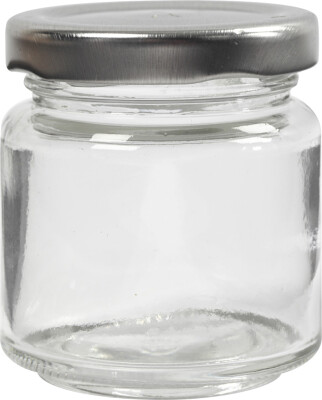 Sylteglas Med Skruelåg - 100 ML - 6,5X5,7 CM - 12 Stk