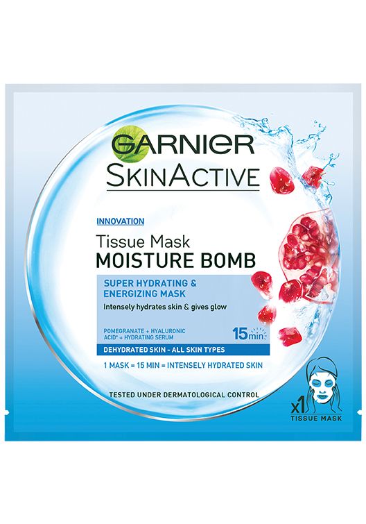 Face Skin Act Mask Sachet blue