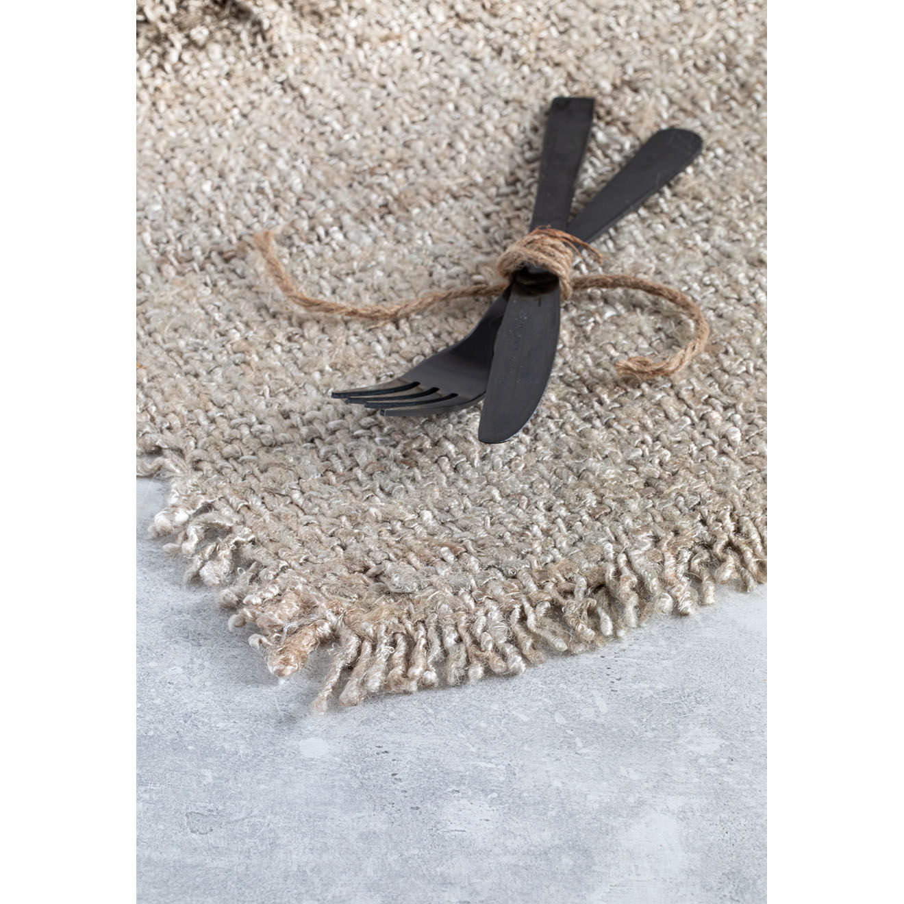 Bazar Bizar 4 Sets de table Oh My Gee beige - 50x35 cm
