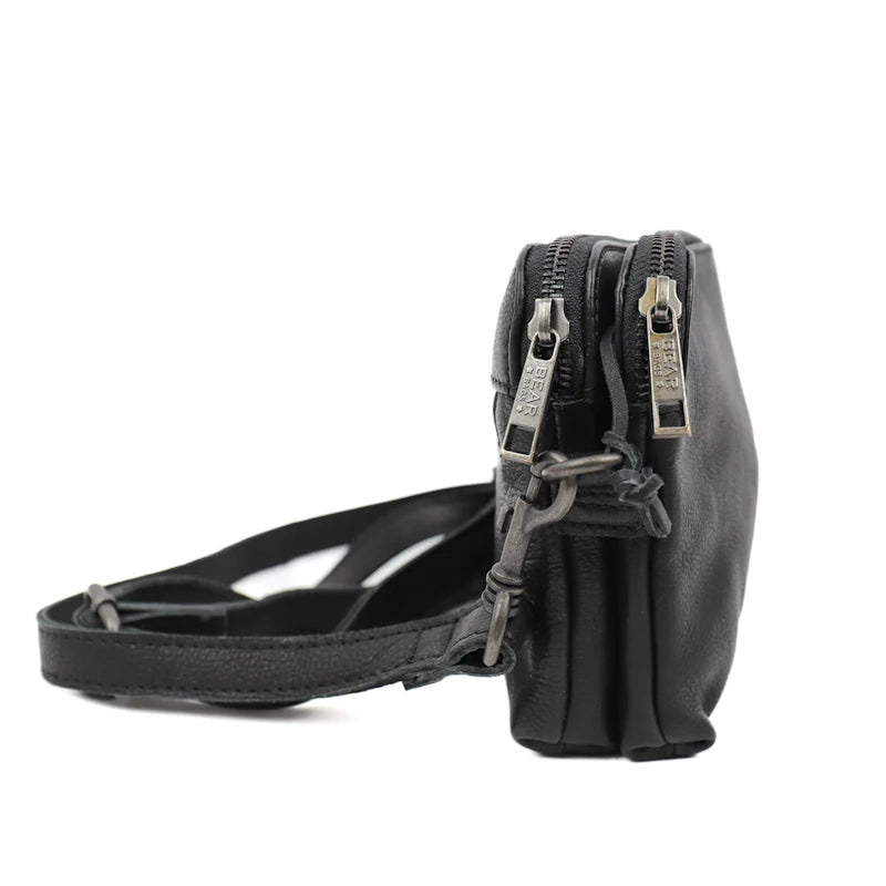 Bear Design Unisex Schoudertas Simon Black