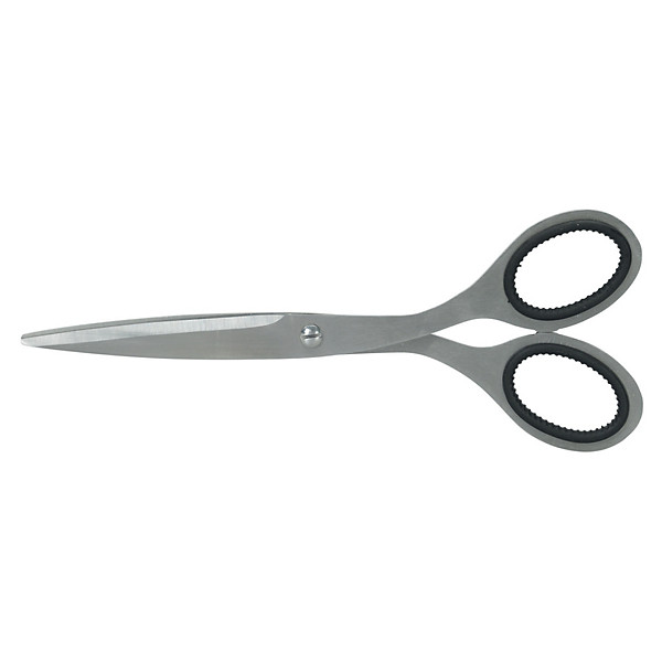 Ciseaux ambidextres en métal 20 cm, bouts pointus