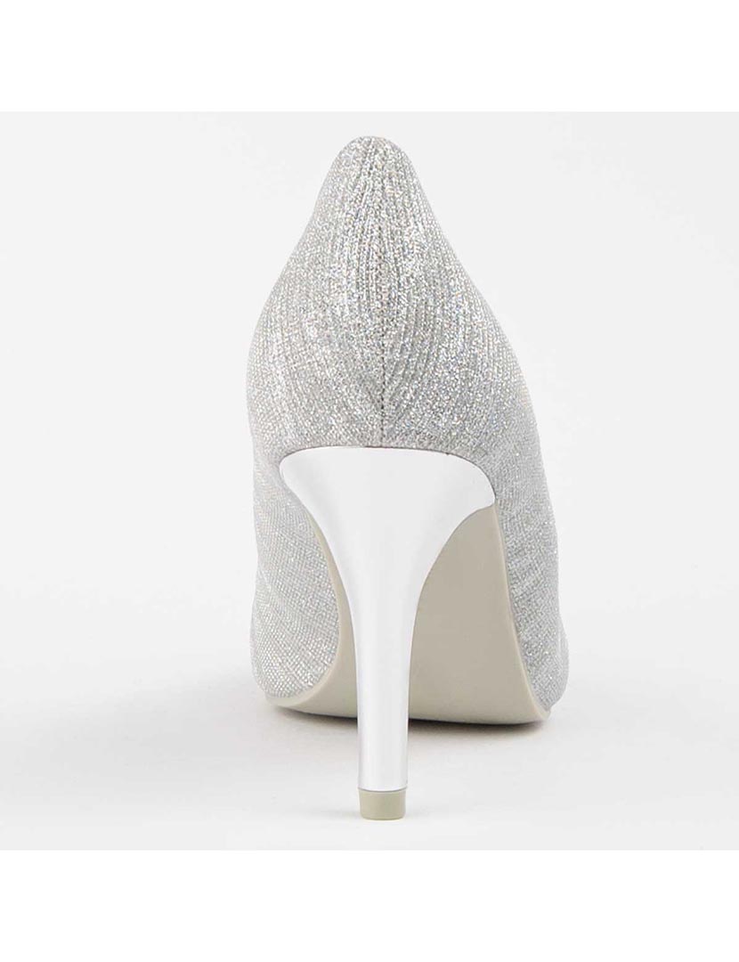 Silver Women's High Heels