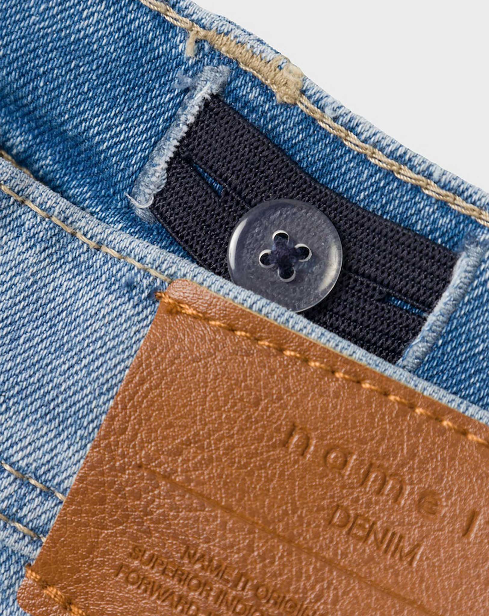 Jeans NKMSILAS XSLIM 7863-IO in light blue denim