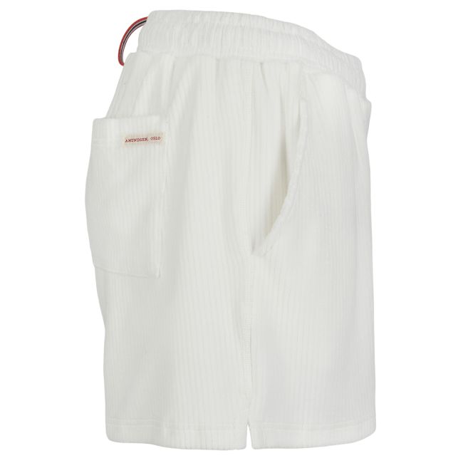 Amundsen 4Incher Comfy Cord Shorts Womens White