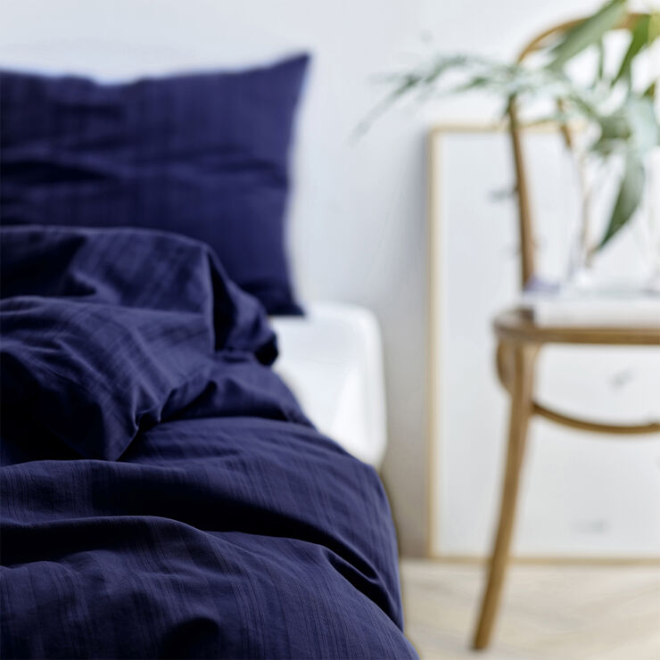 Södahl Sengetøj 140x220 Noble Navy blue Navy