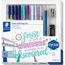 Kit de calligraphie, 12 pièces