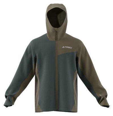Veste adidas Terrex 2 5 couches Multi Rain.Rdy Khaki Homme